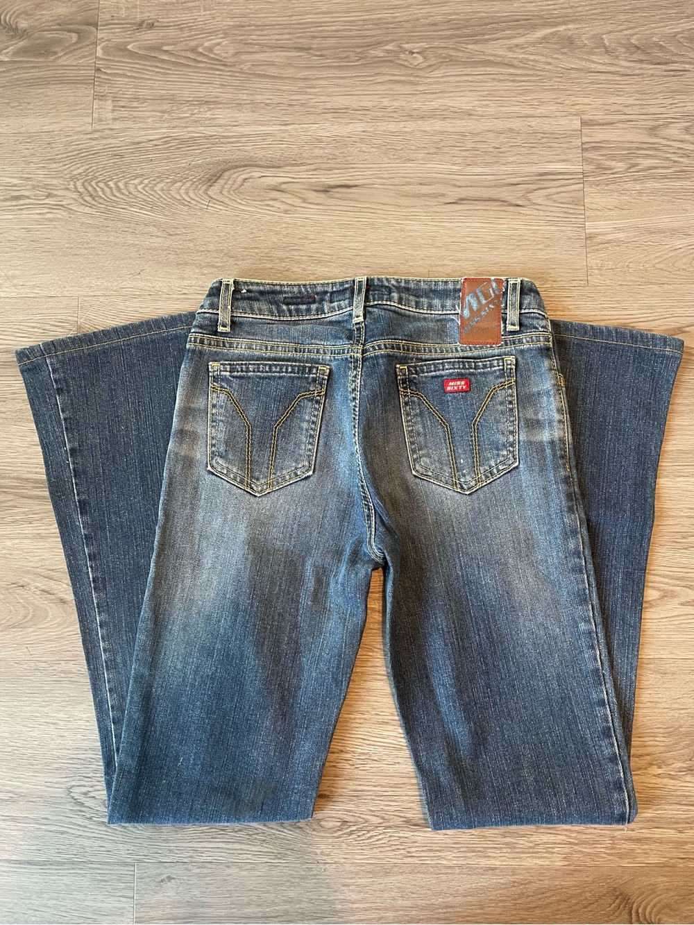 Vtg Y2K euro miss sixty denim pants size 27
